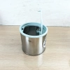 DF99697 Desktop garbage classification bin, household stainless steel mini classification trash can, indoor office flip lid sanitary bin, DF TRADINGHOUSE Specification image